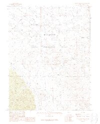 1987 Map of Powell Mountain NE