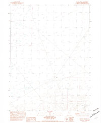 Download a high-resolution, GPS-compatible USGS topo map for Presnel Well, NV (1982 edition)