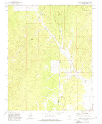 Download a high-resolution, GPS-compatible USGS topo map for Prohibition Flat, NV (1974 edition)