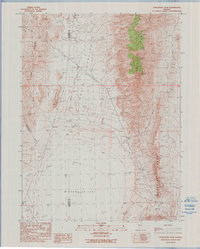 Download a high-resolution, GPS-compatible USGS topo map for Purgatory Peak, NV (1990 edition)