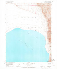 preview thumbnail of historical topo map of Washoe County, NV in 1964