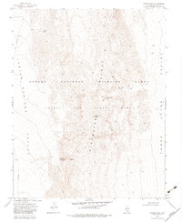 Download a high-resolution, GPS-compatible USGS topo map for Quartz Peak, NV (1983 edition)