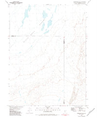 Download a high-resolution, GPS-compatible USGS topo map for Rabbithole NE, NV (1981 edition)
