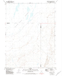 Download a high-resolution, GPS-compatible USGS topo map for Rabbithole NE, NV (1984 edition)