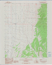 Download a high-resolution, GPS-compatible USGS topo map for Railroad Crossing Dam, NV (1991 edition)