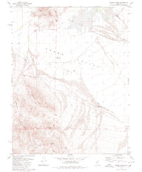 Download a high-resolution, GPS-compatible USGS topo map for Ramsey Spring, NV (1980 edition)