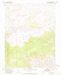 Download a high-resolution, GPS-compatible USGS topo map for Rattlesnake Flat, NV (1970 edition)