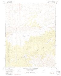 1967 Map of Rattlesnake Flat, 1990 Print