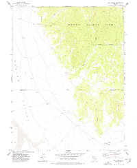 preview thumbnail of historical topo map of White Pine County, NV in 1973