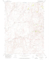 preview thumbnail of historical topo map of Humboldt County, NV in 1972