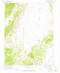 Download a high-resolution, GPS-compatible USGS topo map for Red Ring Mtn, NV (1973 edition)