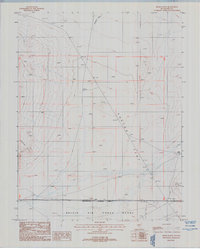 Download a high-resolution, GPS-compatible USGS topo map for Reeds Ranch, NV (1988 edition)