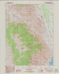Download a high-resolution, GPS-compatible USGS topo map for Reese River Canyon, NV (1988 edition)
