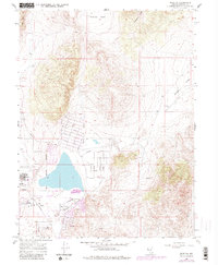 Download a high-resolution, GPS-compatible USGS topo map for Reno NE, NV (1983 edition)