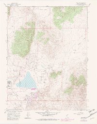 Download a high-resolution, GPS-compatible USGS topo map for Reno NE, NV (1983 edition)