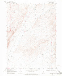 Download a high-resolution, GPS-compatible USGS topo map for Rodeo Creek NW, NV (1971 edition)