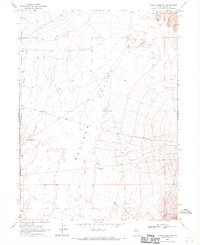 Download a high-resolution, GPS-compatible USGS topo map for Rodeo Creek SW, NV (1971 edition)