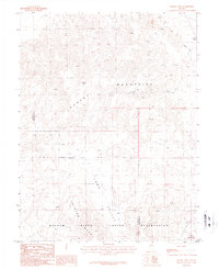 preview thumbnail of historical topo map of Churchill County, NV in 1987