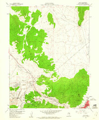 Download a high-resolution, GPS-compatible USGS topo map for Ruth, NV (1960 edition)