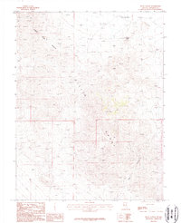 Download a high-resolution, GPS-compatible USGS topo map for Ryan Canyon, NV (1987 edition)