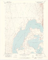 Download a high-resolution, GPS-compatible USGS topo map for Rye Patch Reservoir North, NV (1974 edition)