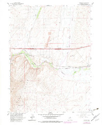 Download a high-resolution, GPS-compatible USGS topo map for Ryndon, NV (1983 edition)