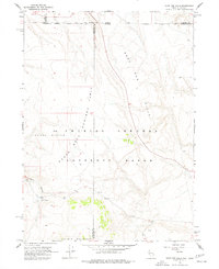 Download a high-resolution, GPS-compatible USGS topo map for Sage Hen Hills, NV (1977 edition)