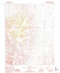 Download a high-resolution, GPS-compatible USGS topo map for San Antonio Well, NV (1987 edition)