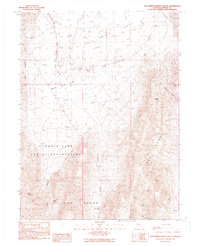 Download a high-resolution, GPS-compatible USGS topo map for San Emidio Desert South, NV (1990 edition)