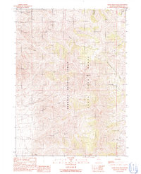 Download a high-resolution, GPS-compatible USGS topo map for Santa Rosa Peak, NV (1991 edition)