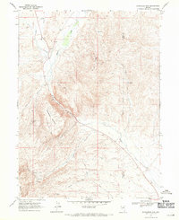 Download a high-resolution, GPS-compatible USGS topo map for Schroeder Mtn, NV (1971 edition)