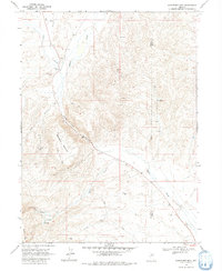 Download a high-resolution, GPS-compatible USGS topo map for Schroeder Mtn, NV (1981 edition)