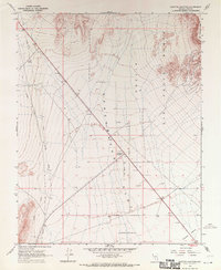 Download a high-resolution, GPS-compatible USGS topo map for Scottys Junction, NV (1970 edition)