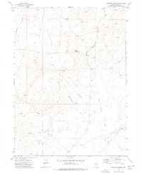 preview thumbnail of historical topo map of Elko County, NV in 1977