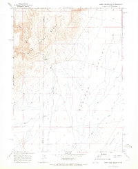 preview thumbnail of historical topo map of Eureka County, NV in 1965
