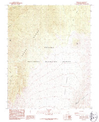 Download a high-resolution, GPS-compatible USGS topo map for Sheep Peak, NV (1987 edition)