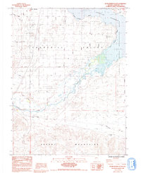 Download a high-resolution, GPS-compatible USGS topo map for Silver Springs South, NV (1993 edition)