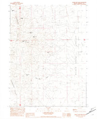 Download a high-resolution, GPS-compatible USGS topo map for Silver State Draw, NV (1982 edition)