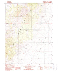 Download a high-resolution, GPS-compatible USGS topo map for Simpson Park Canyon, NV (1990 edition)