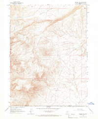 preview thumbnail of historical topo map of Elko County, NV in 1965
