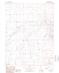 Download a high-resolution, GPS-compatible USGS topo map for Smith, NV (1987 edition)