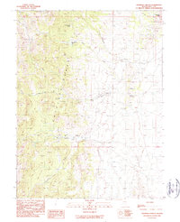 Download a high-resolution, GPS-compatible USGS topo map for Snowball Ranch, NV (1990 edition)