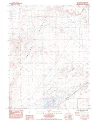 Download a high-resolution, GPS-compatible USGS topo map for Soda Lake NW, NV (1985 edition)