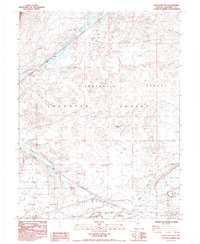 Download a high-resolution, GPS-compatible USGS topo map for Soda Lake West, NV (1985 edition)