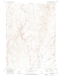 Download a high-resolution, GPS-compatible USGS topo map for Soldier Meadow, NV (1976 edition)