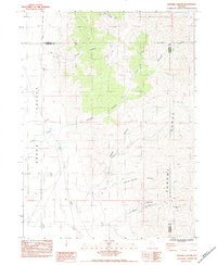 preview thumbnail of historical topo map of Pershing County, NV in 1983