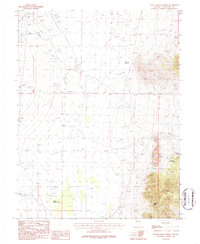 Download a high-resolution, GPS-compatible USGS topo map for South Bastian Spring, NV (1987 edition)