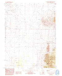Download a high-resolution, GPS-compatible USGS topo map for South Bastian Spring, NV (1993 edition)
