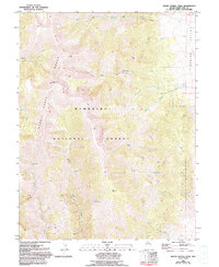 preview thumbnail of historical topo map of White Pine County, NV in 1981