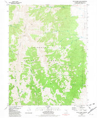 Download a high-resolution, GPS-compatible USGS topo map for South Schell Peak, NV (1982 edition)
